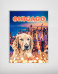 Póster Mascota personalizada 'Doggos Of Chicago'