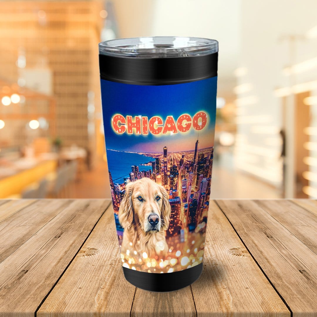 Vaso personalizado &#39;Doggos de Chicago&#39;