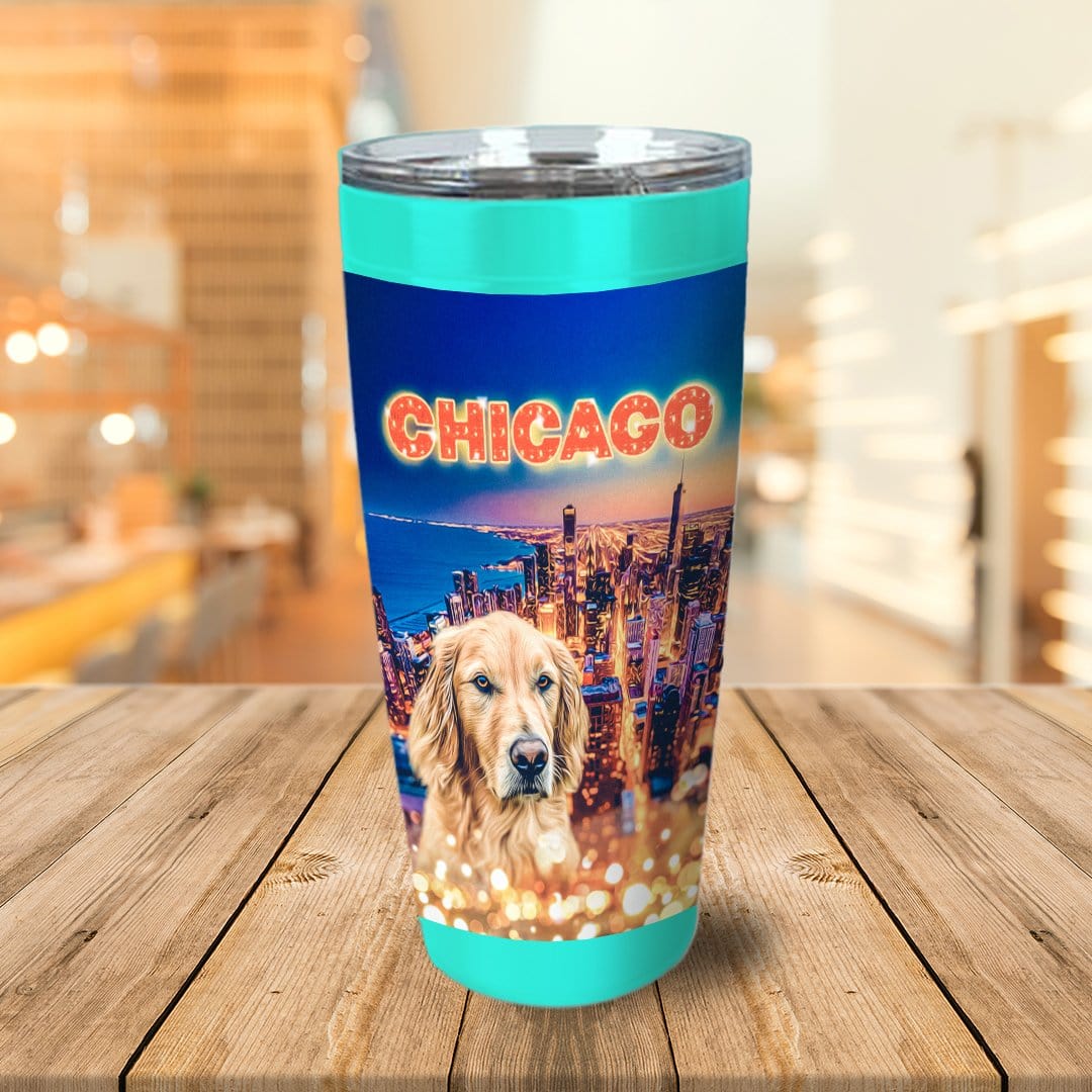 Vaso personalizado &#39;Doggos de Chicago&#39;