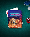 'Doggos of New York' Personalized Pet Playing Cards