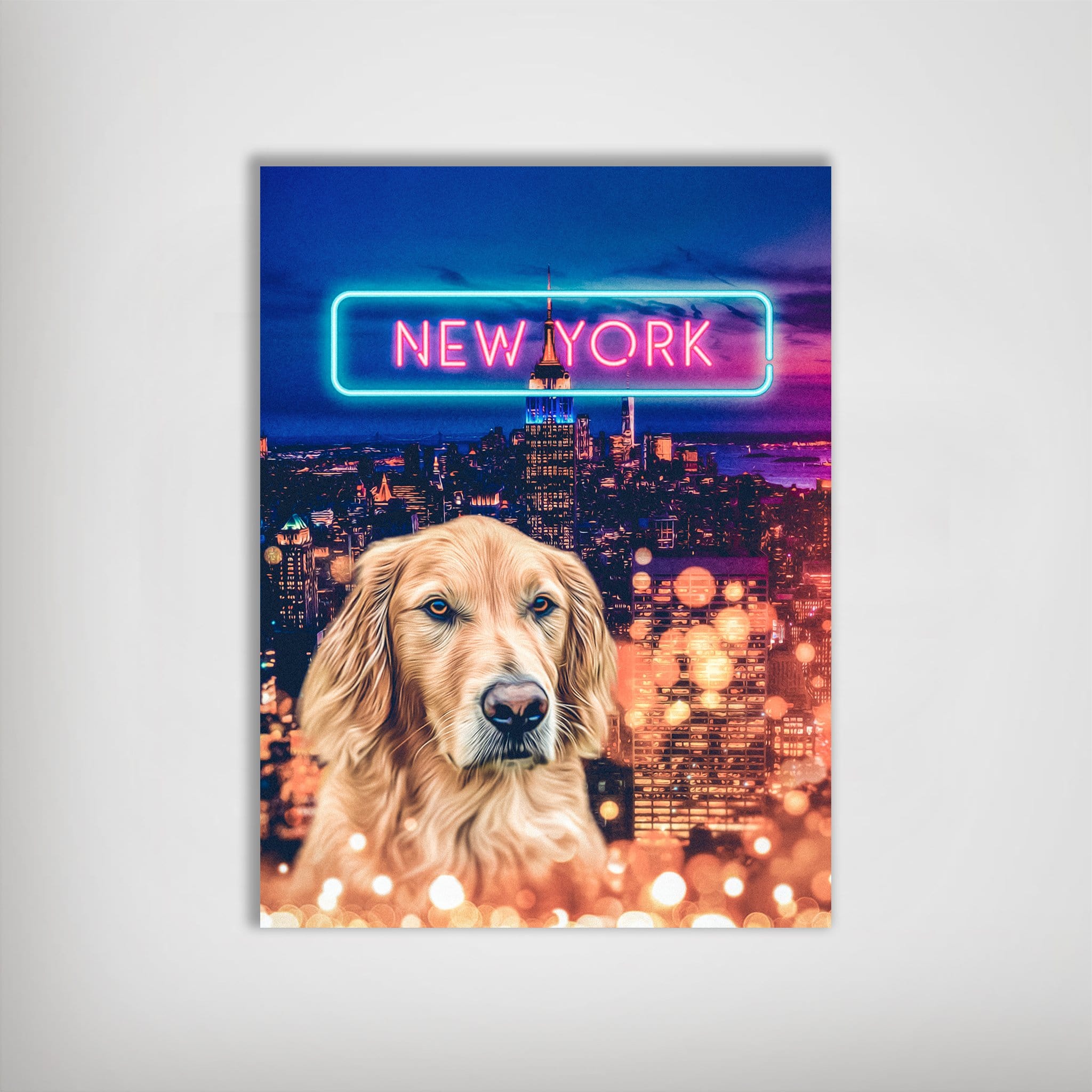 Póster personalizado para mascotas &#39;Doggos of New York&#39;
