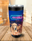 Vaso personalizado 'Doggos de Nueva York'