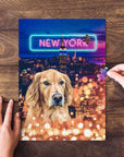 'Doggos of New York' Personalized Pet Puzzle