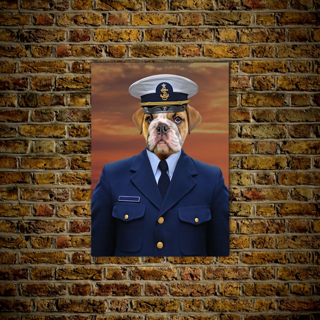 &#39;The Coast Guard&#39; Personalized Pet Poster