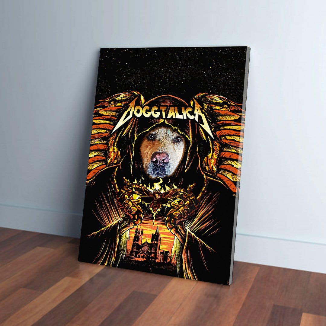 &#39;Doggtalica&#39; Personalized Pet Canvas