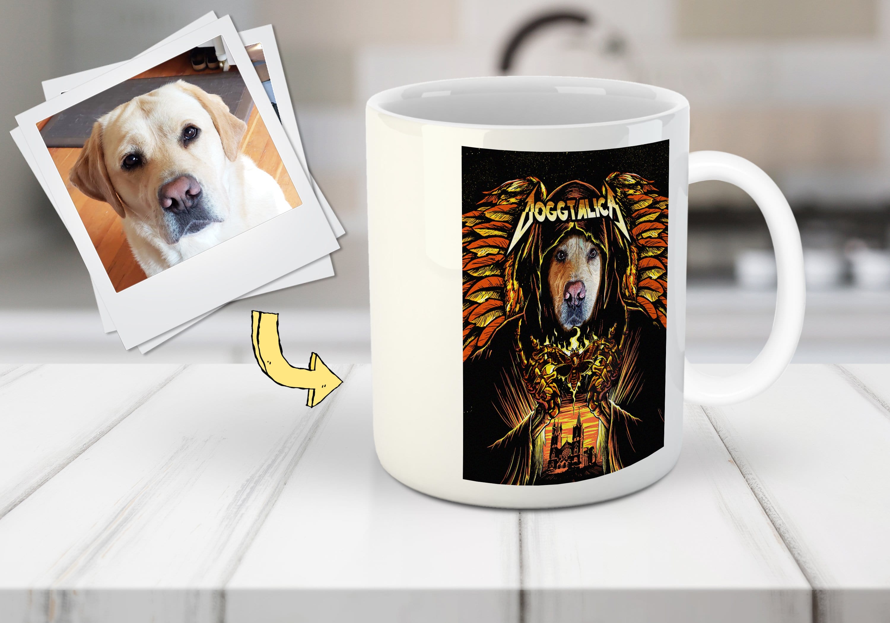 &#39;Doggtalica&#39; Personalized Mug