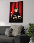 'Doggy Cash' Personalized Pet Canvas