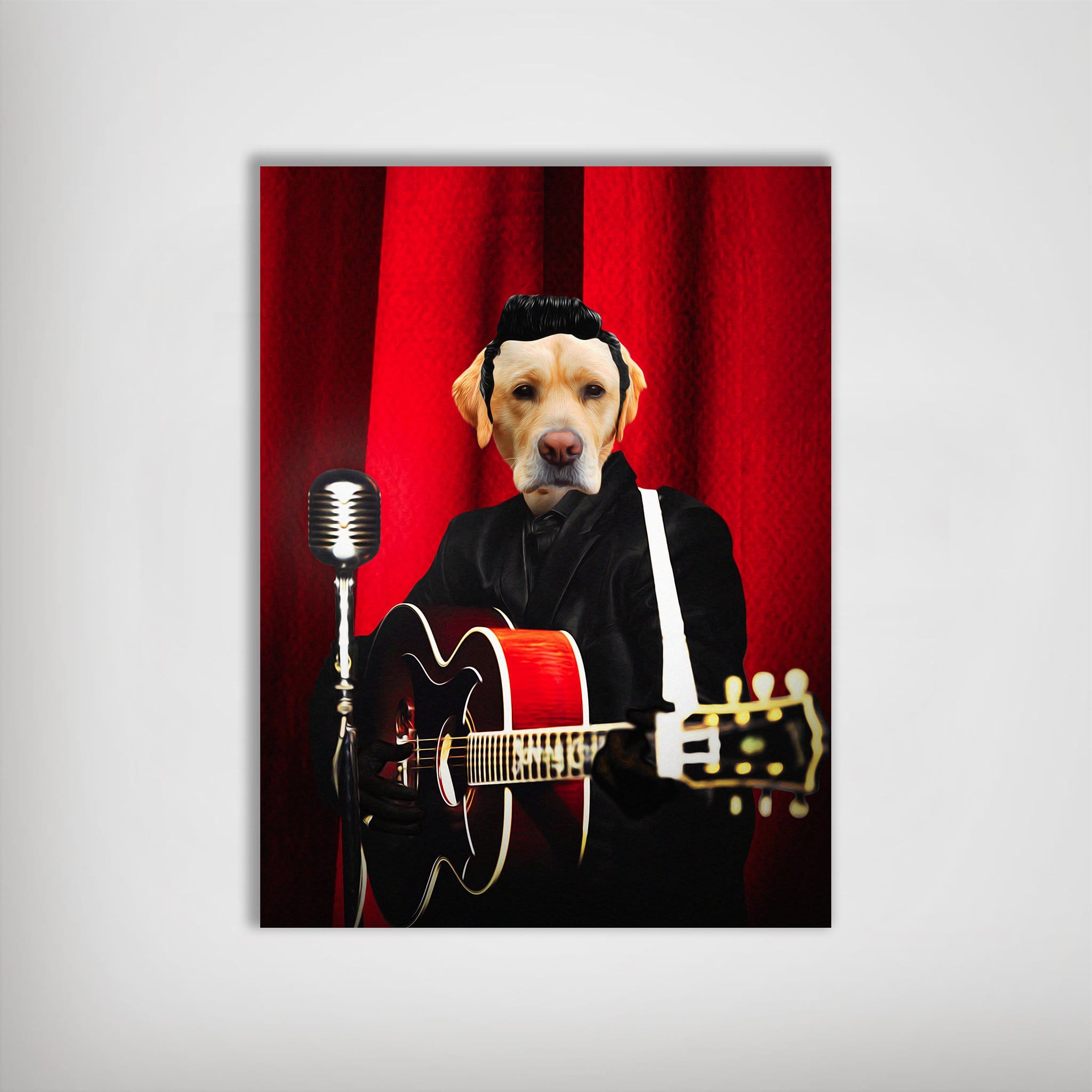 &#39;Doggy Cash&#39; Personalized Pet Poster