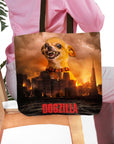 'Dogzilla' Personalized Tote Bag