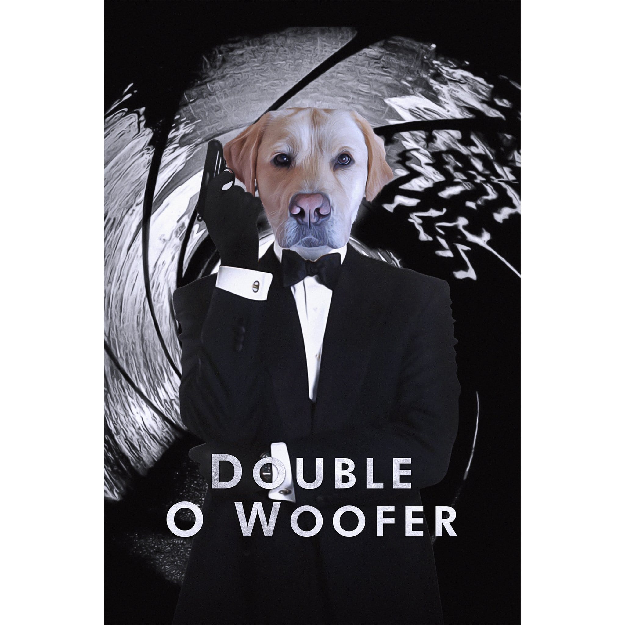 &#39;Double O Woofer&#39; Digital Portrait