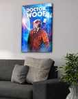 'Dr. Woof (Male)' Personalized Pet Canvas