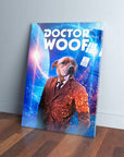 'Dr. Woof (Male)' Personalized Pet Canvas