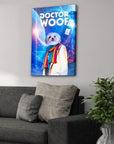 'Dr. Woof (Female)' Personalized Pet Canvas