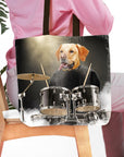 'Drummer' Personalized Tote Bag