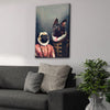 Load image into Gallery viewer, &#39;Duke and Archduchess&#39; Personalized 2 Pet Canvas