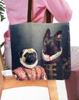 Bolsa de tela personalizada para 2 mascotas 'Duque y Archiduquesa'