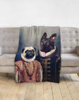 'Duke and Archduchess' Personalized 2 Pet Blanket