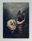 'Duke and Duchess' Personalized 2 Pet Blanket