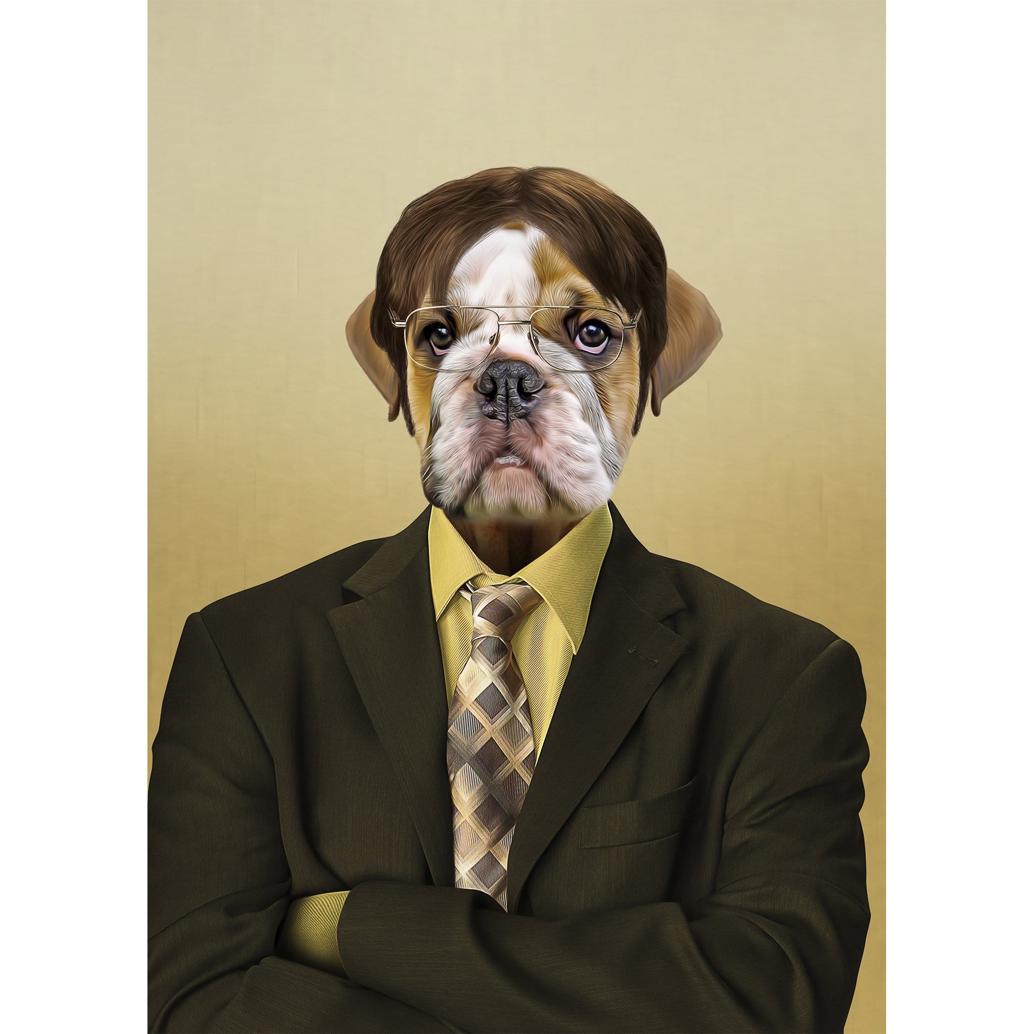 'Dwight Woofer' Digital Portrait