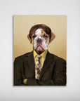 'Dwight Woofer' Personalized Dog Poster