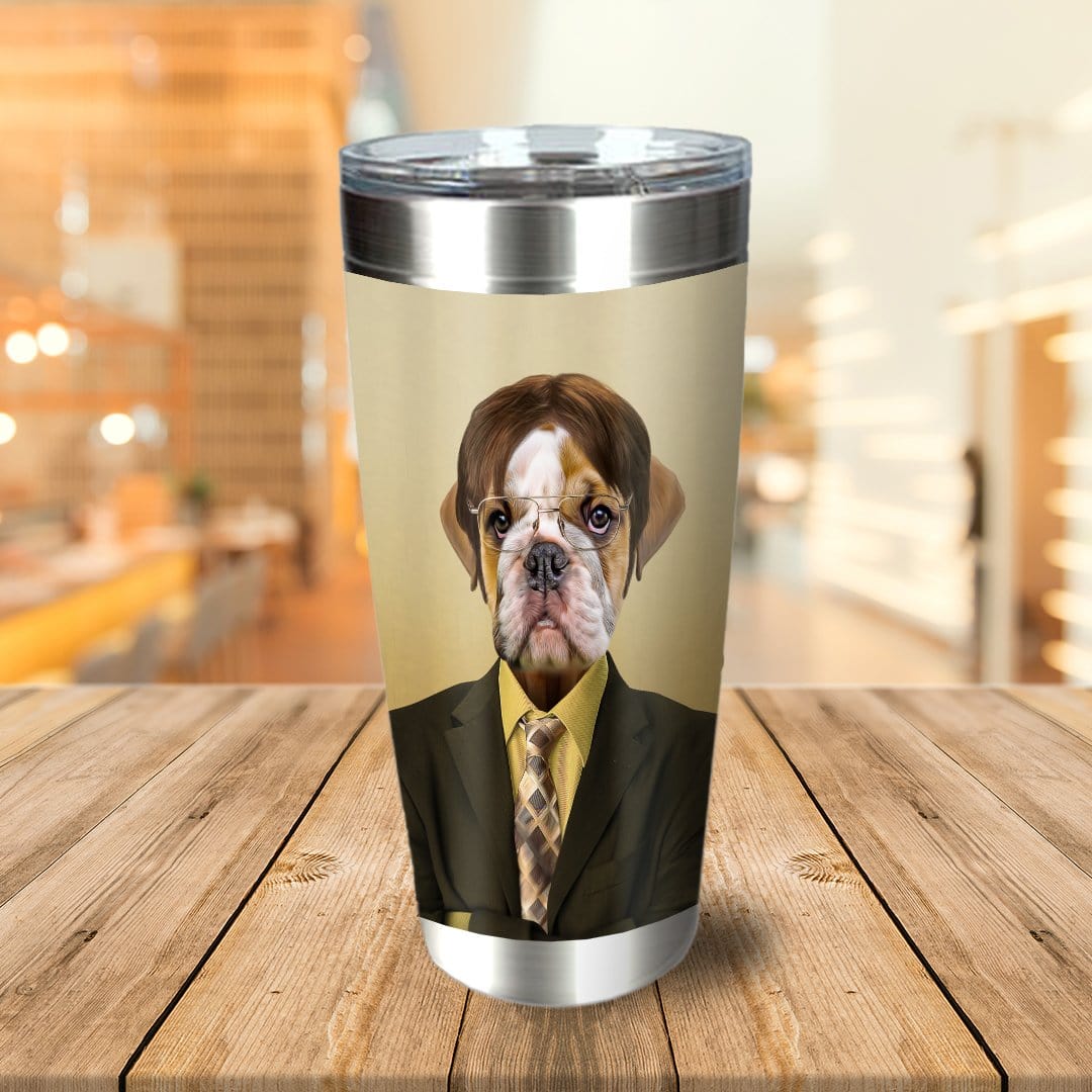 &#39;Dwight Woofer&#39; Personalized Tumbler