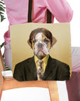 Bolsa de tela personalizada para mascotas 'Dwight Woofer'