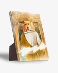 'Zeus Doggo' Personalized Pet Standing Canvas
