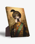 'The Sultan' Personalized Pet Standing Canvas
