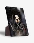 'Edward Scissorpaws' Personalized Pet Standing Canvas