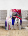 'Elvis Pawsley' Personalized Pet Blanket