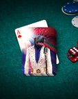 'Elvis Pawsley' Personalized Pet Playing Cards