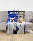 'England Doggos' Personalized 2 Pet Blanket