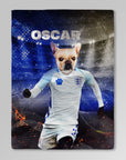 Manta personalizada para mascotas 'England Doggos Soccer' 