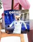 'England Doggos Soccer' Personalized Tote Bag