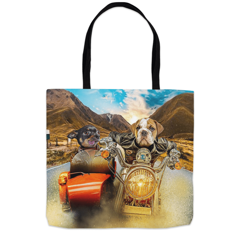 &#39;Harley Wooferson&#39; Personalized 2 Pet Tote Bag