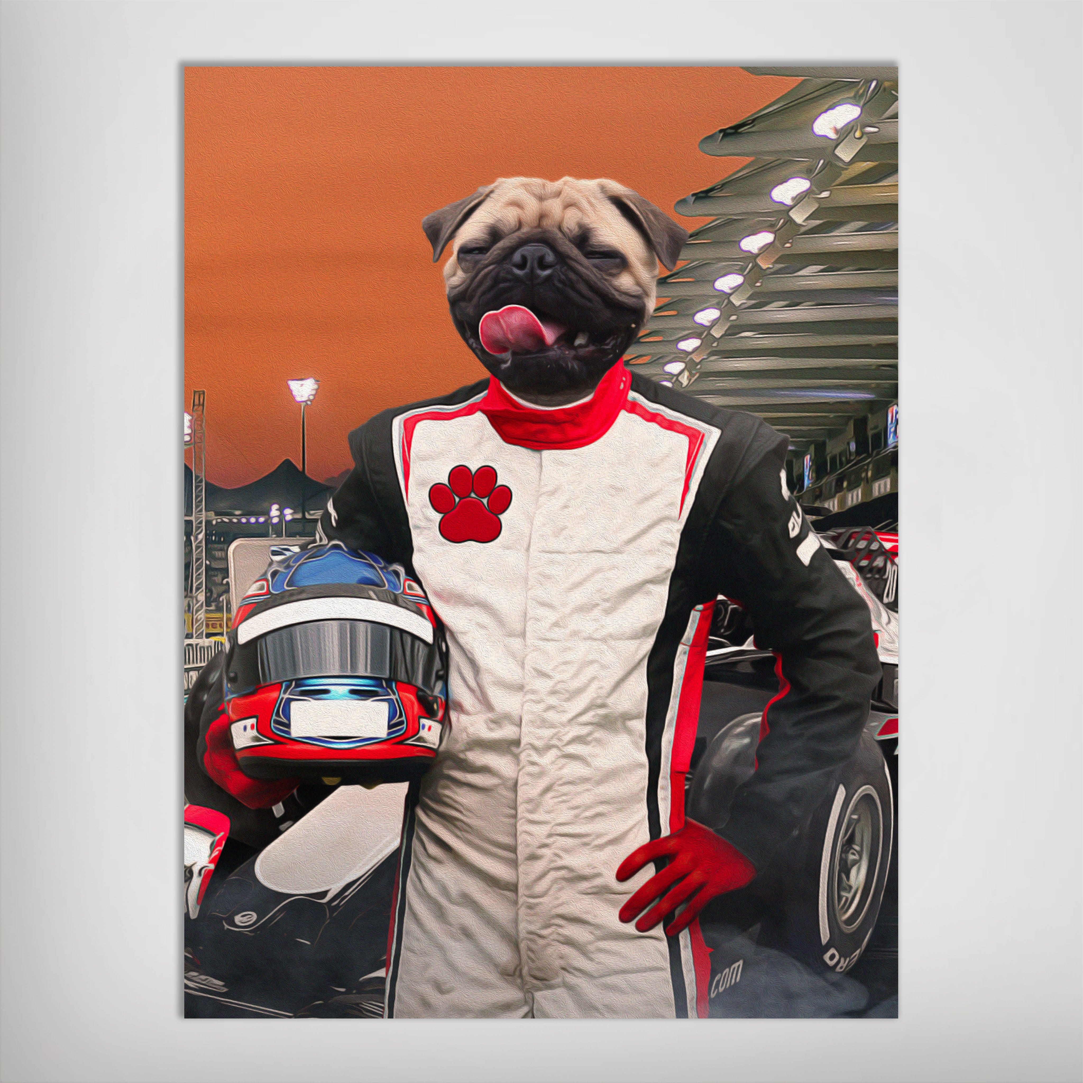 &#39;F1-Paw&#39; Personalized Pet Poster