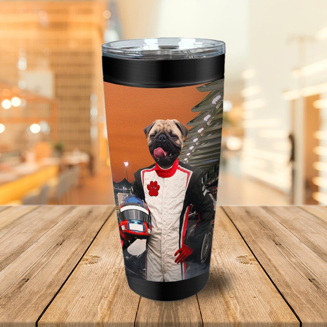 &#39;F1-Paw&#39; Personalized Tumbler