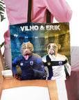 'Finland Doggos' Personalized 2 Pet Tote Bag