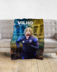 'Finland Doggos Soccer' Personalized Pet Blanket