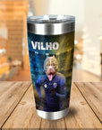 'Finland Doggos Soccer' Personalized Tumbler