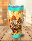 'The Firefighters' Personalized 2 Pet Tumbler