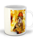 'The Firefighter' Personalized Mug