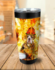 'The Firefighter' Personalized Tumbler