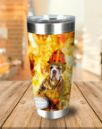 'The Firefighter' Personalized Tumbler