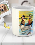 'The Fishermen' Custom 2 Pets Mug