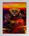 'Flash Doggo' Personalized Pet Blanket