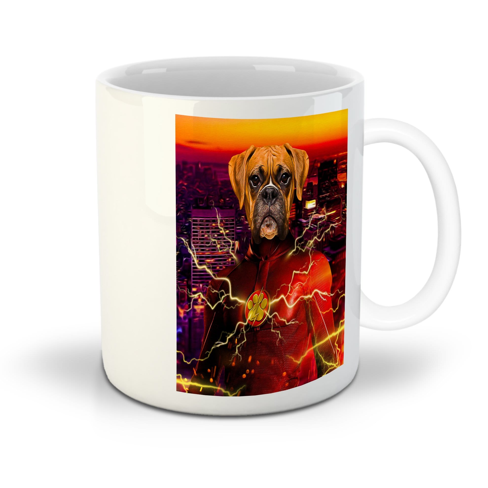 Taza personalizada para mascota &#39;Flash Doggo&#39;