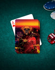 'Flash Doggo' Personalized Pet Playing Cards