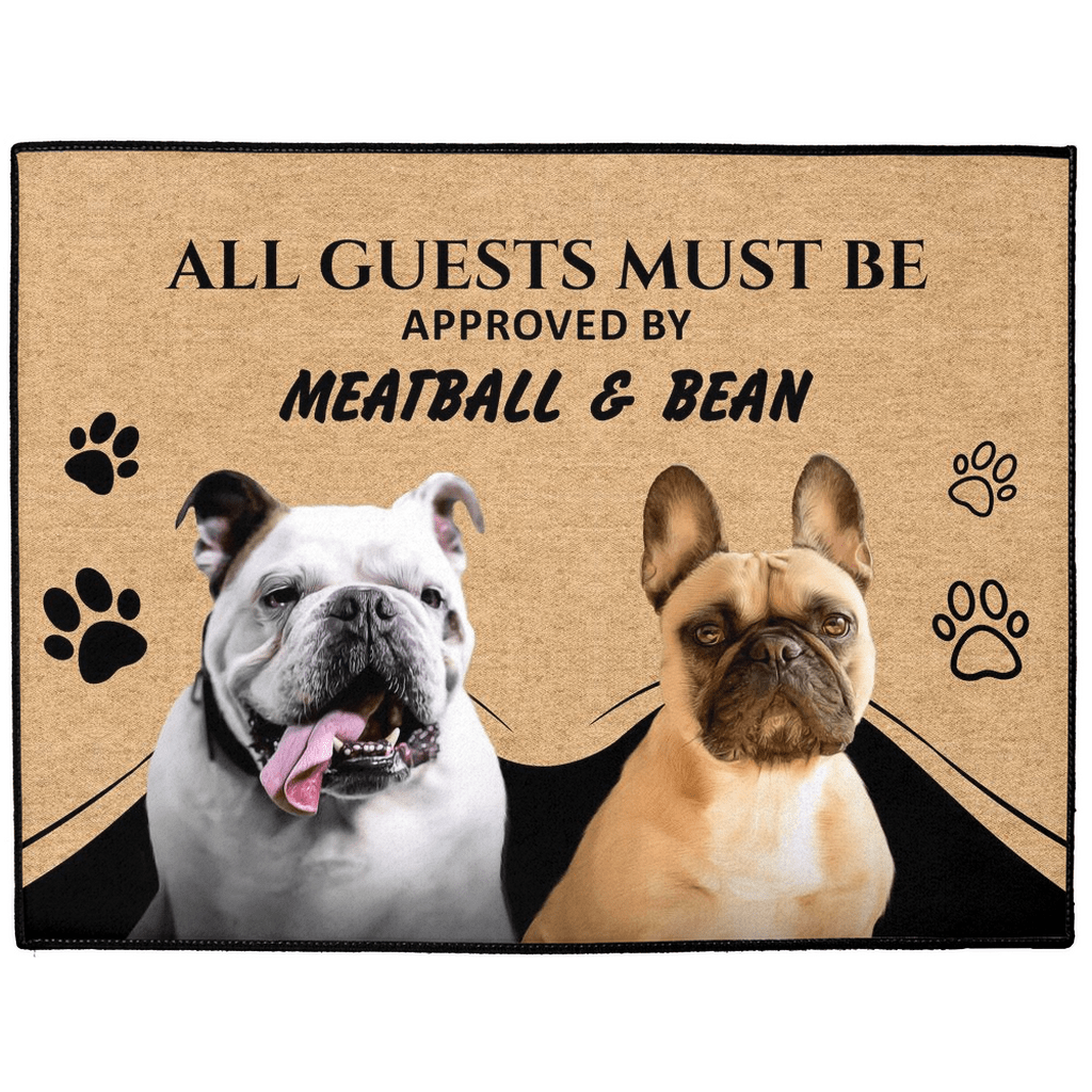 Doggovinci Personalized Doormat