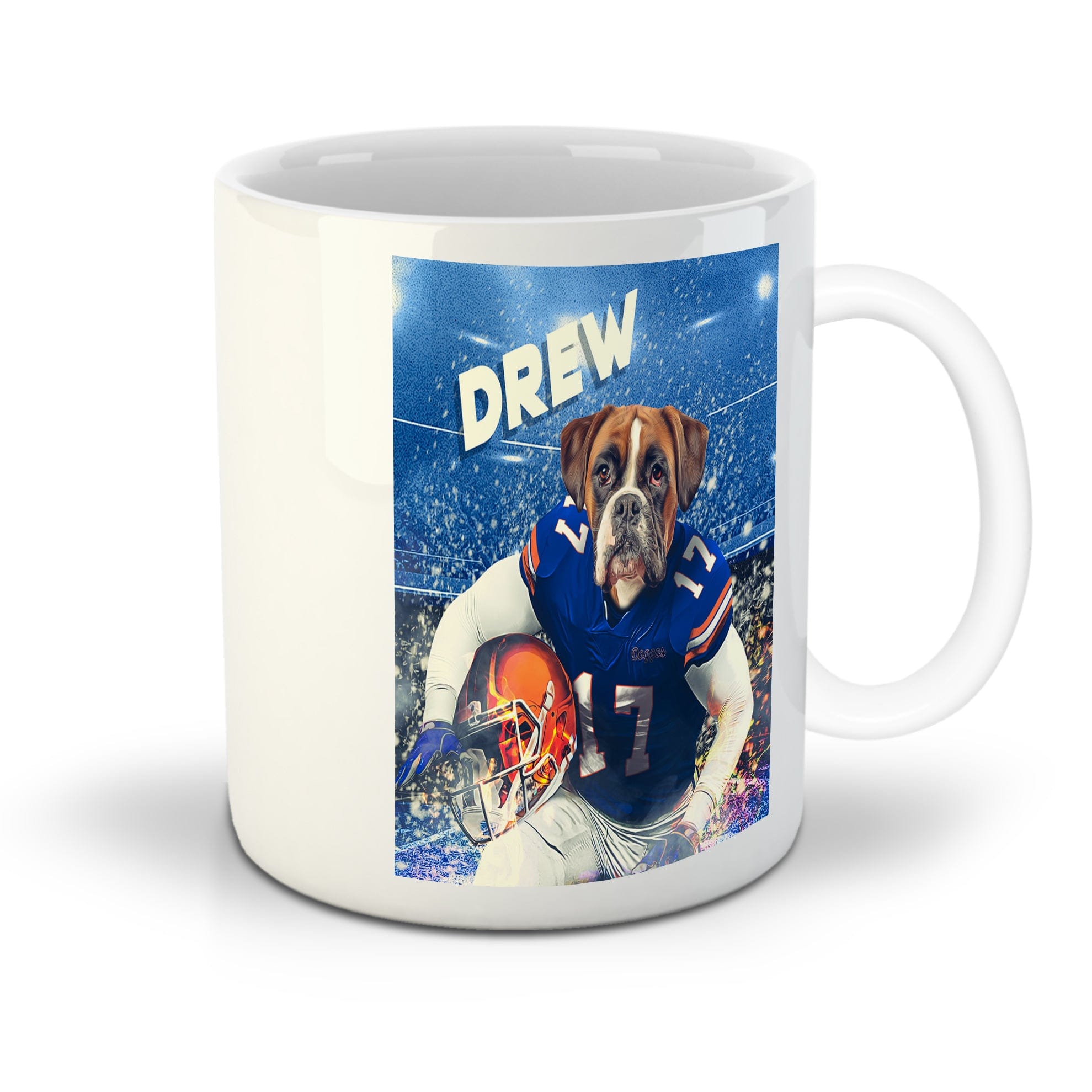 &#39;Florida Doggos College Football&#39; Personalized Pet Mug